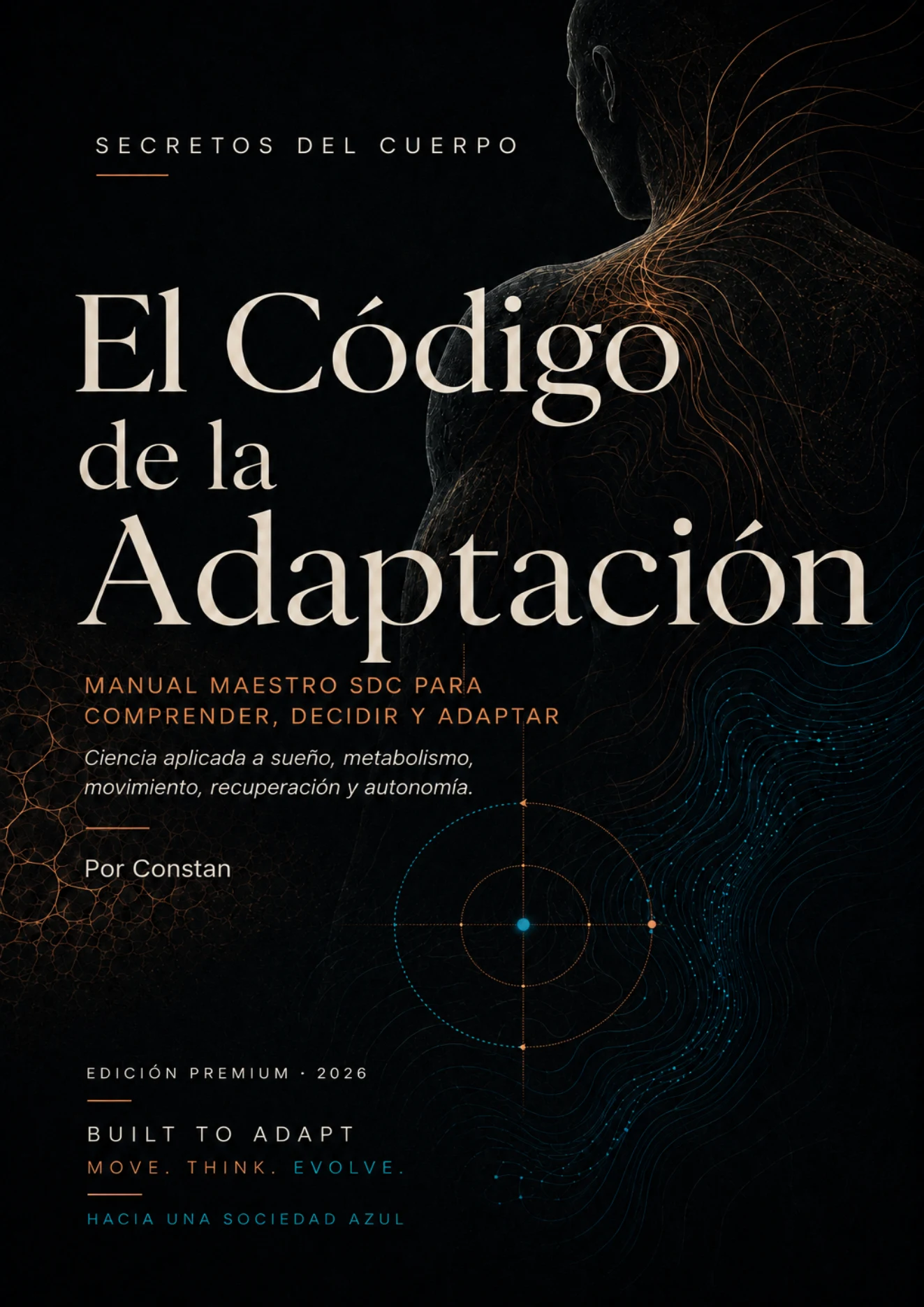 Portada de El Código de la Adaptación, primer libro del Universo SDC.