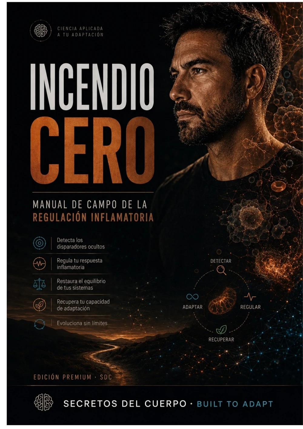Portada de INCENDIO CERO, Publicación Premium de Secretos del Cuerpo.