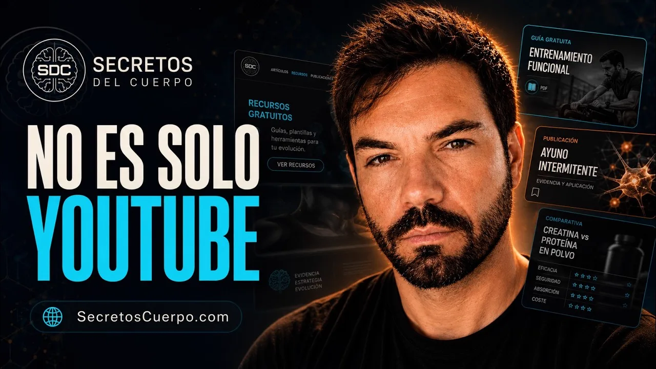 Fotograma del vídeo explicativo del ecosistema editorial de Secretos del Cuerpo.